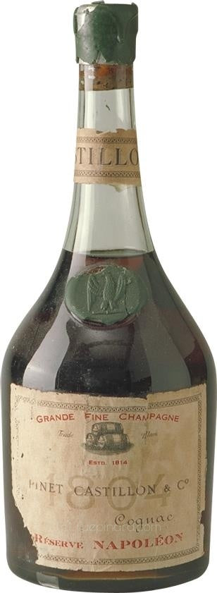 1804 Pinet Castillon & Co Cognac, Grand Fine Champagne Reserve, Napoléon Era Spirit - Rue Pinard