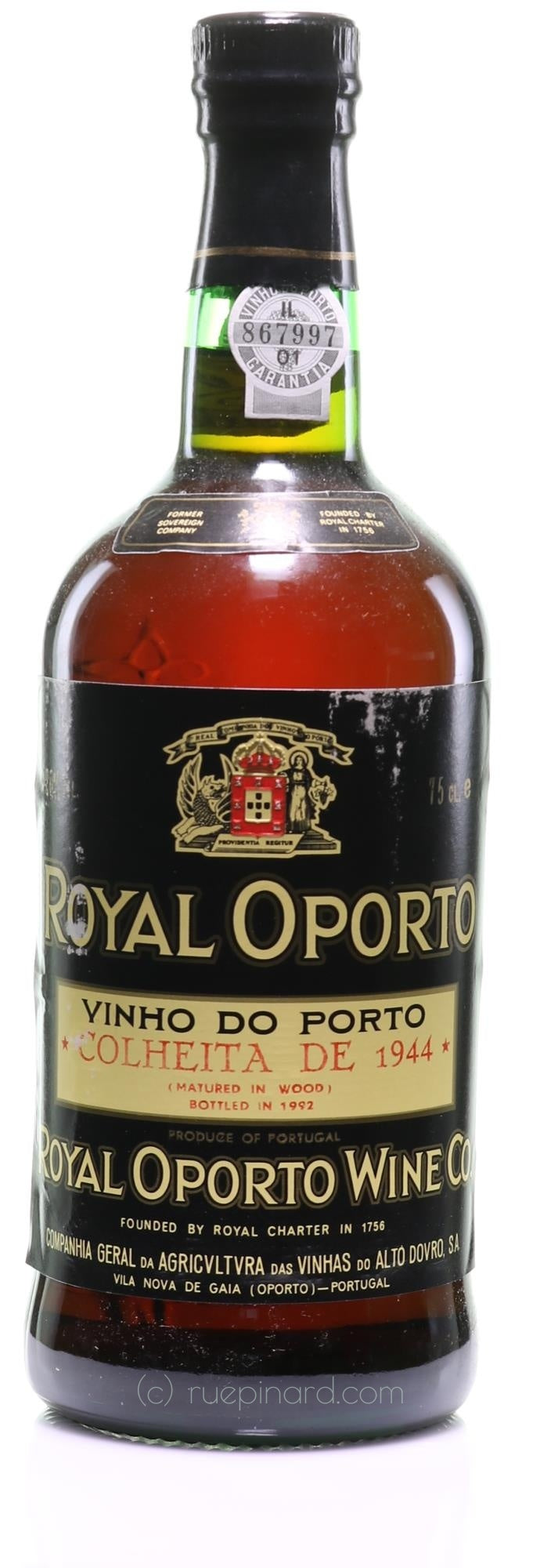 Royal Oporto Colheita Port 1944 - Rue Pinard
