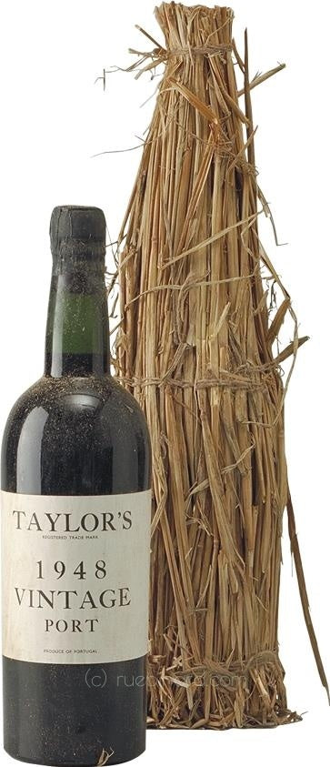 1948 Taylor, Fladgate & Yeatman Port, Bottled in Original Straw Packaging - Rue Pinard