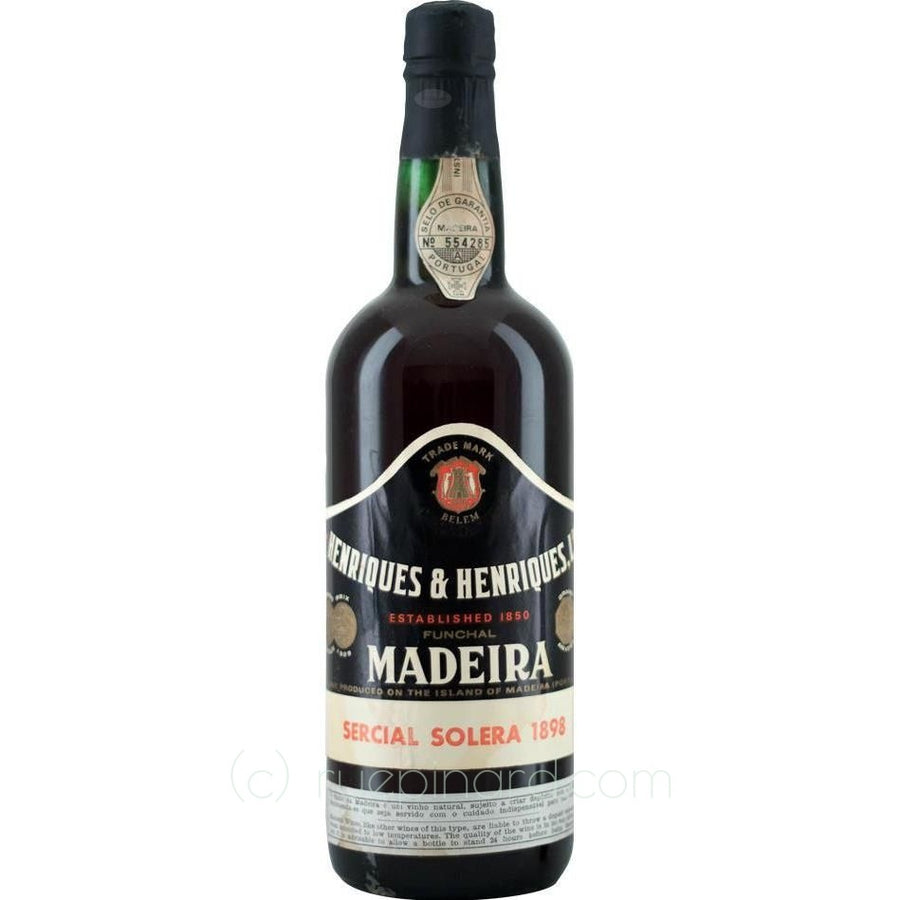 Madeira 1898 Henriques Sercial Solera SKU 6608