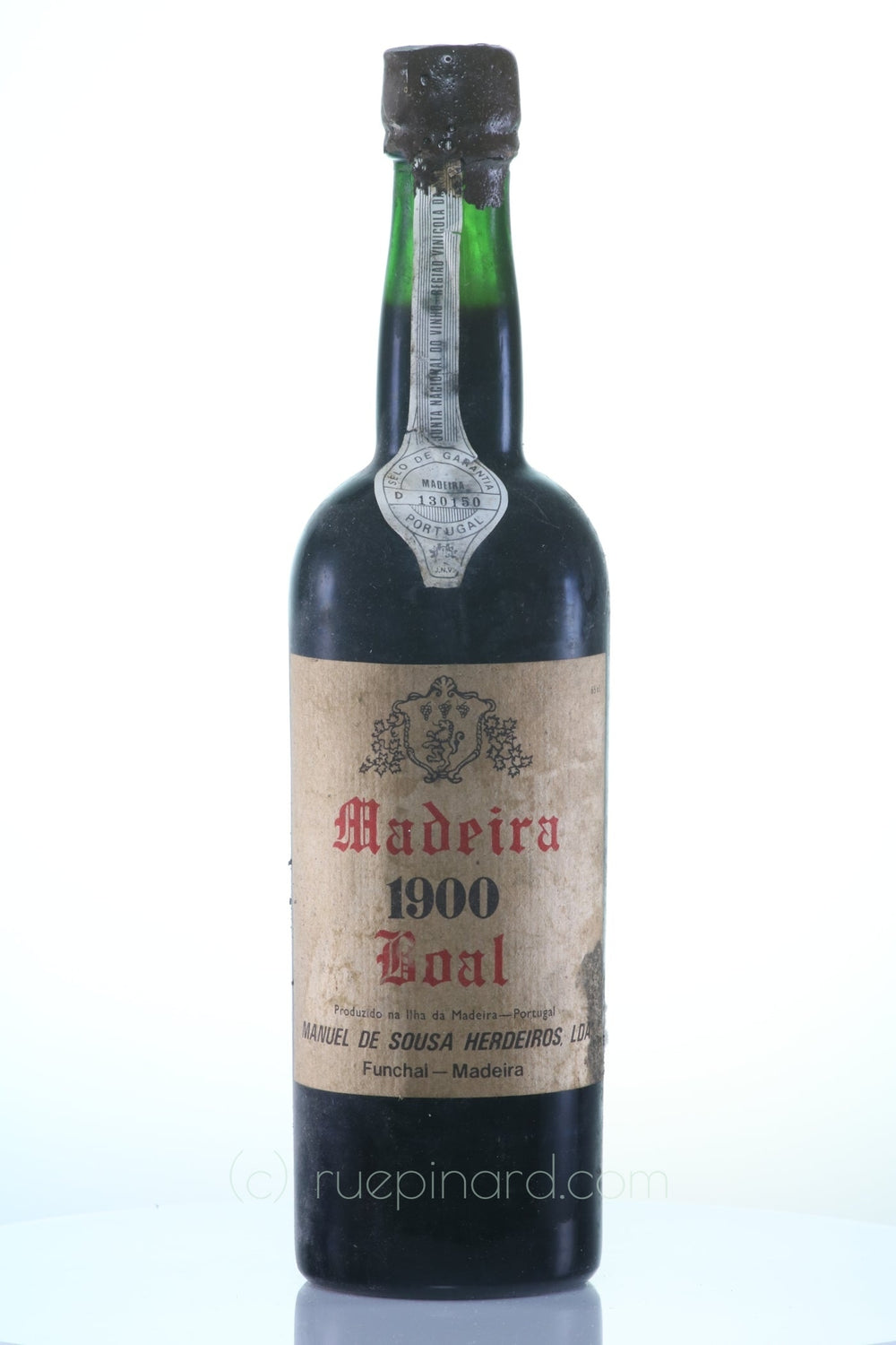 Rare Boal 1900 Madeira, bottled 1978 (3951 Made) - Rue Pinard