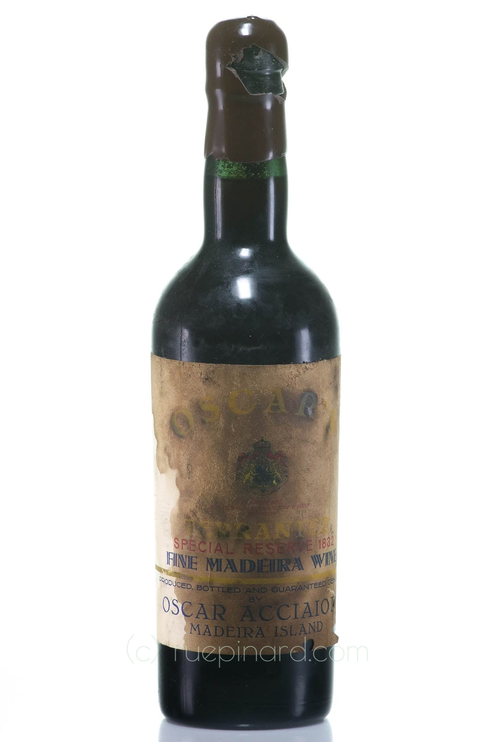 1832 Terrantez Madeira Rare Vintage Reserve, Oscar Acciaioly Recorked 2002 - Rue Pinard