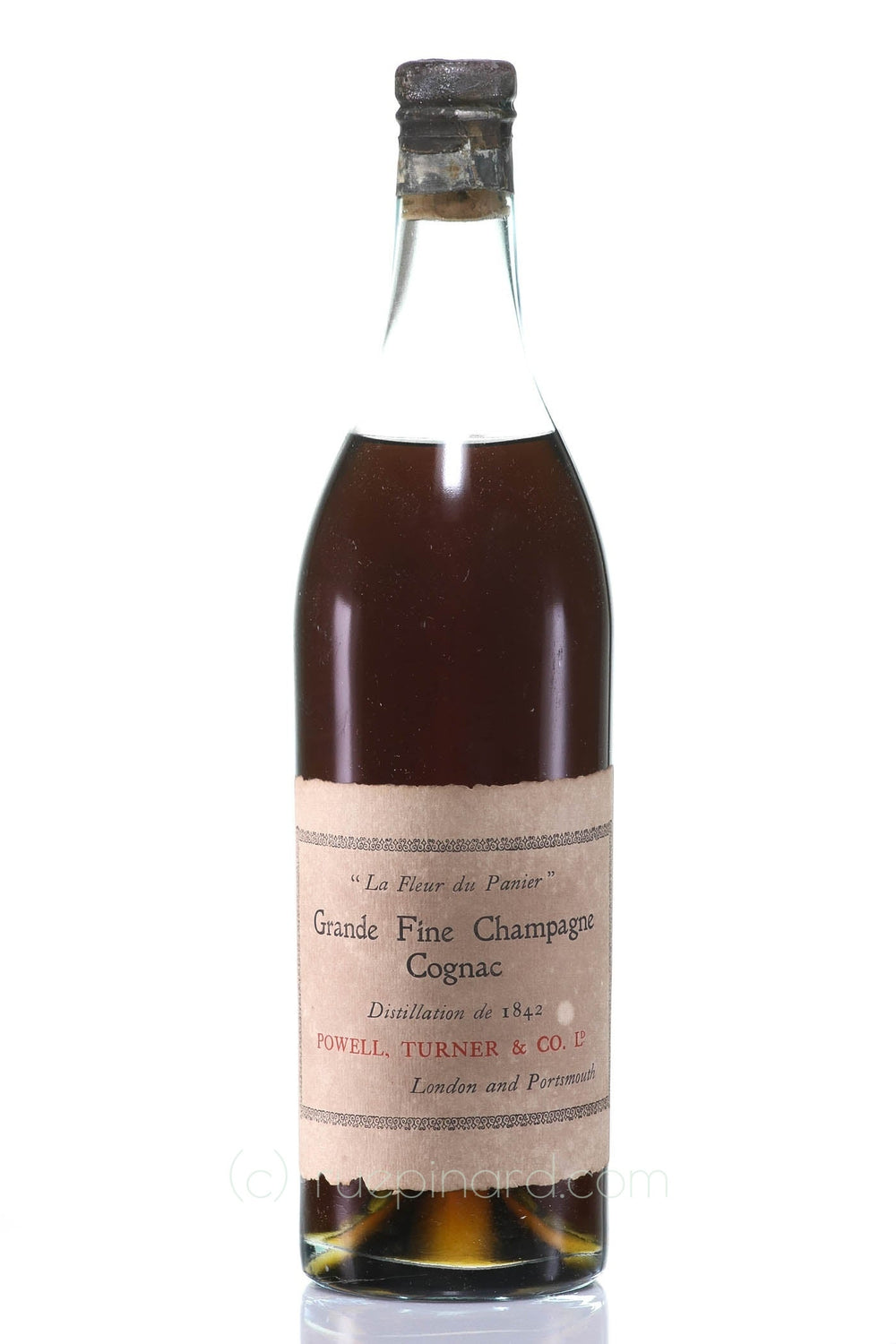 Powell, Turner & Co. Grand Fine Champagne Cognac 1842 - Rue Pinard