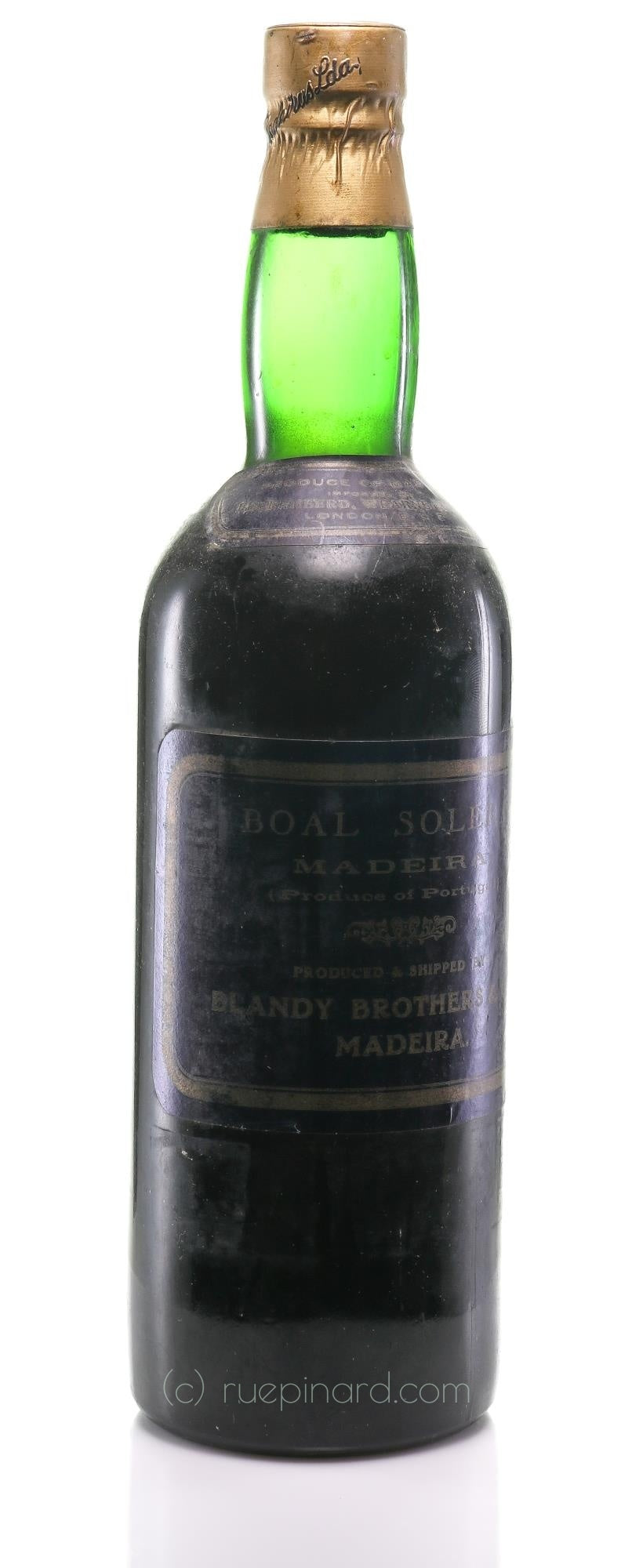 Blandys Boal Madeira 1826 - Rue Pinard