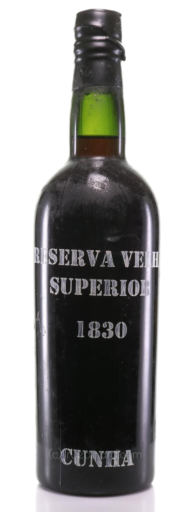 Sercial Cunha Reserva Madeira 1830, Velha Superior - Rue Pinard