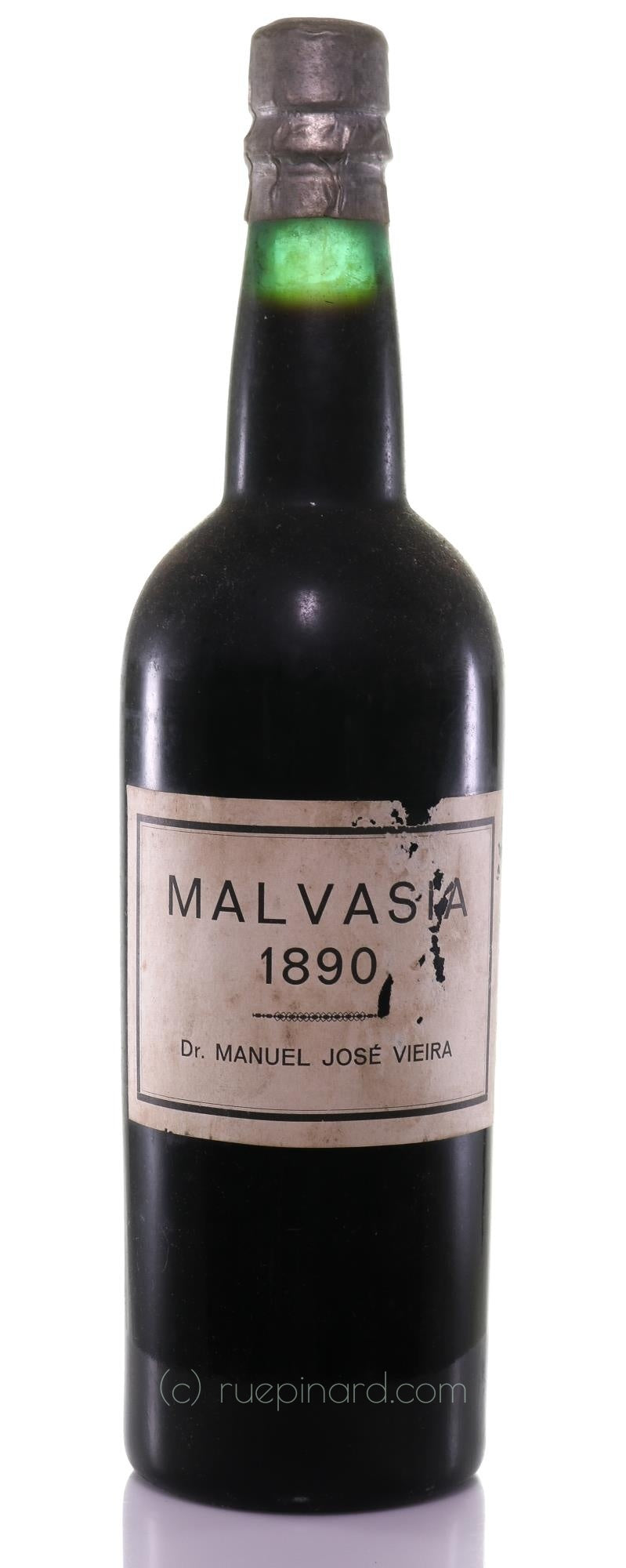 Vieira, Dr. Manuel José Malvasia Madeira 1890 Rare Vintage Testament - Rue Pinard