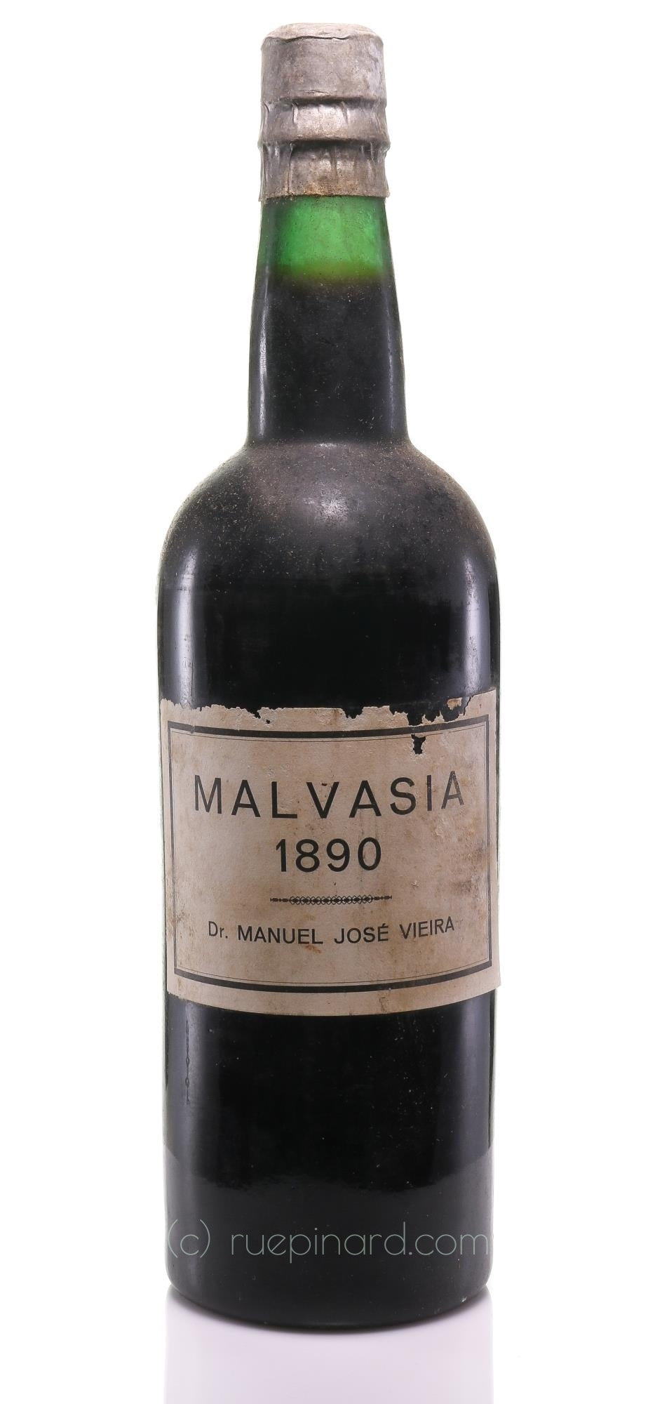 1890 Vieira Madeira Dr. Manuel José Malvasia Rare Vintage Spirit - Rue Pinard