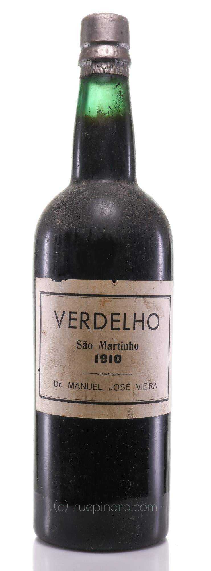 Vieira's Verdelho Madeira 1910 Medium-Dry Rare & Collectible - Rue Pinard