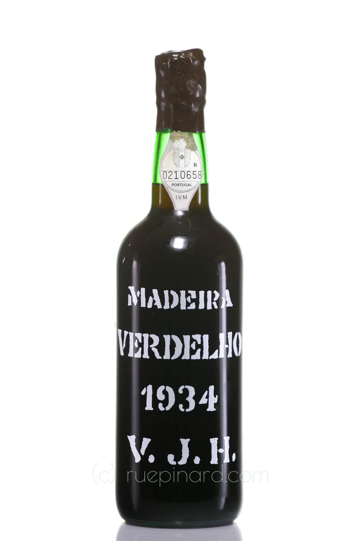 Justino's Madeira Verdelho 1934 Medium Dry 1995 - Rue Pinard