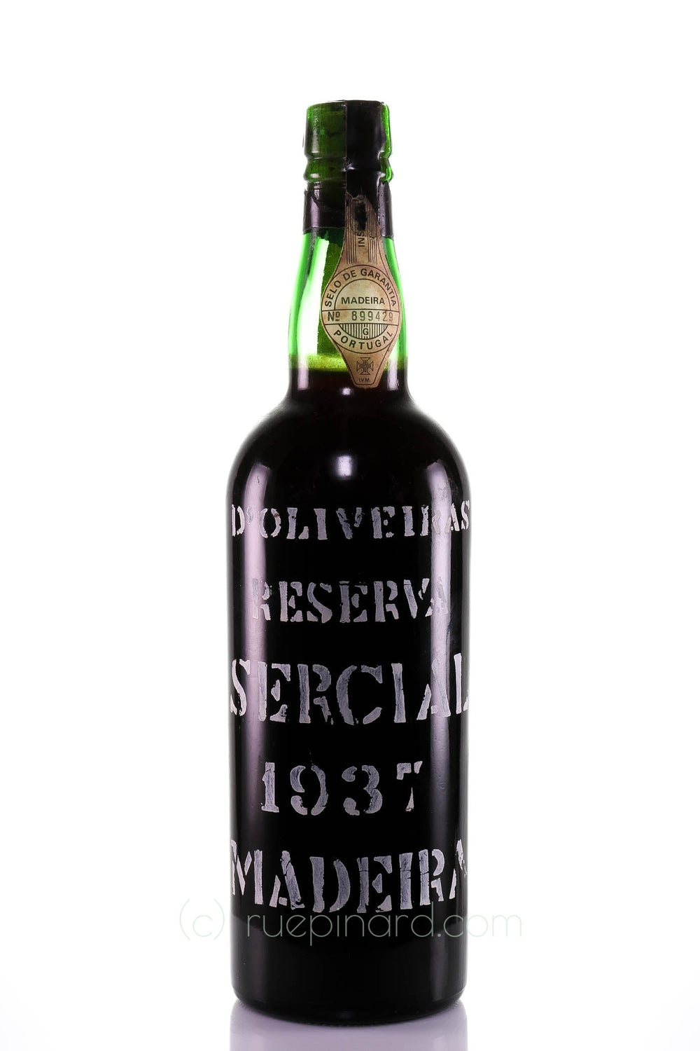 Oliveira 1937 Sercial Madeira Reserve in Stencilled Bottle - Rue Pinard