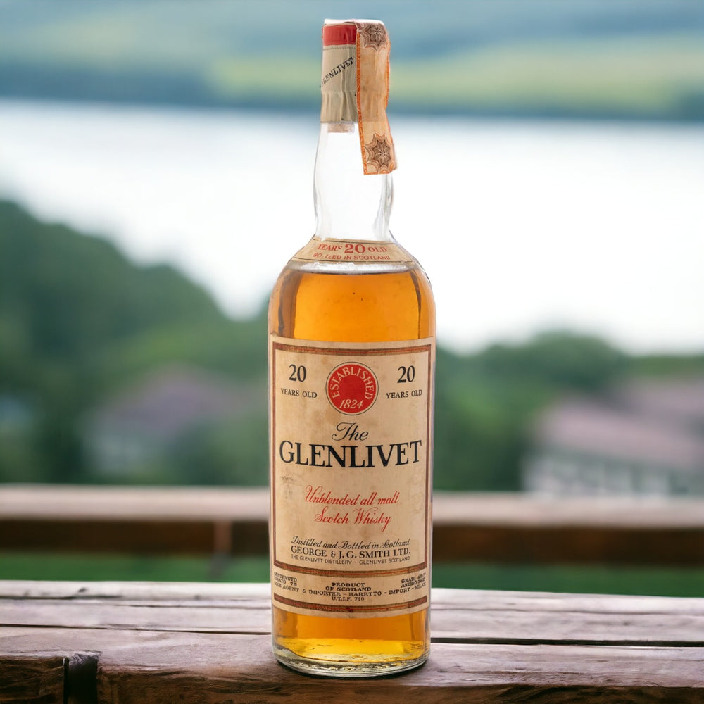 Glenlivet 20-Year-Old Single Malt Scotch Whisky - Rue Pinard