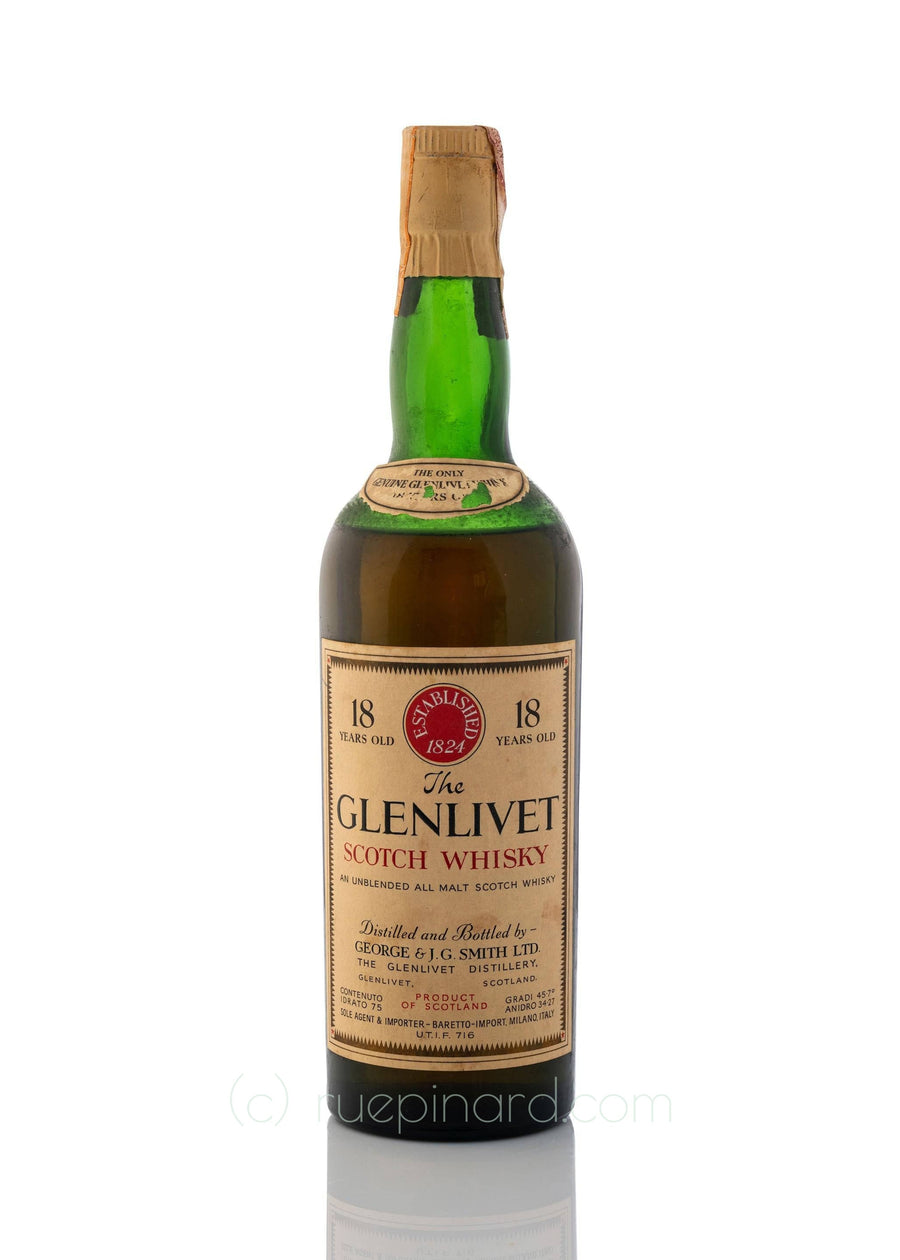 Glenlivet 18-Year-Old, distilled in 1951 - Rue Pinard