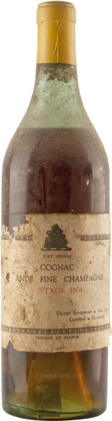 1804 David Sandeman Fine Champagne Cognac - Rue Pinard