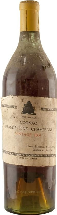 1804 David Sandeman Fine Champagne Cognac - Rue Pinard