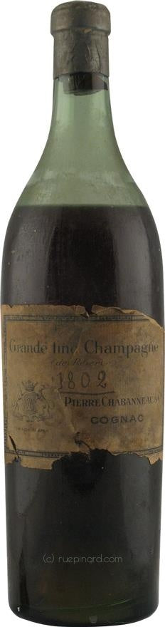 Pierre Chabanneau & Co 1802 Grande Fine Champagne Cognac - Rue Pinard