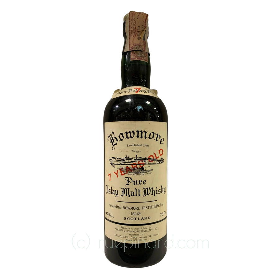 Bowmore 7YO Sherriffs Bottling - Rue Pinard
