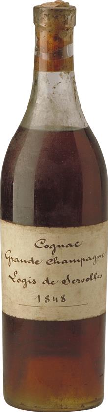 1848 Logis de Servolles Grande Champagne Cognac - Rue Pinard