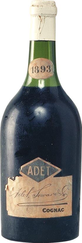 Adet Seward & Co 1893 Cognac, Bottled 1910s - 91 Points Wine Enthusiast - Rue Pinard