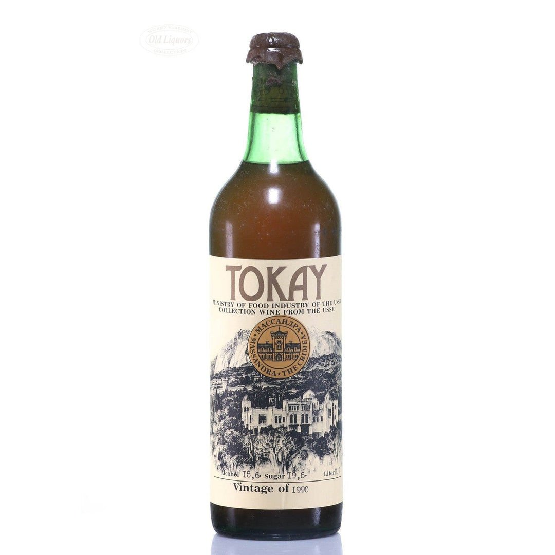 Tokay Wine 1990 Massandra SKU 7793