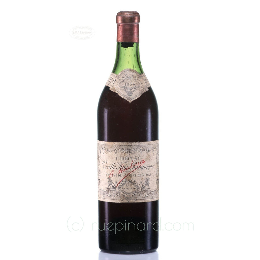 Cognac 1834 Saulnier res Fine Champagne SKU 8079