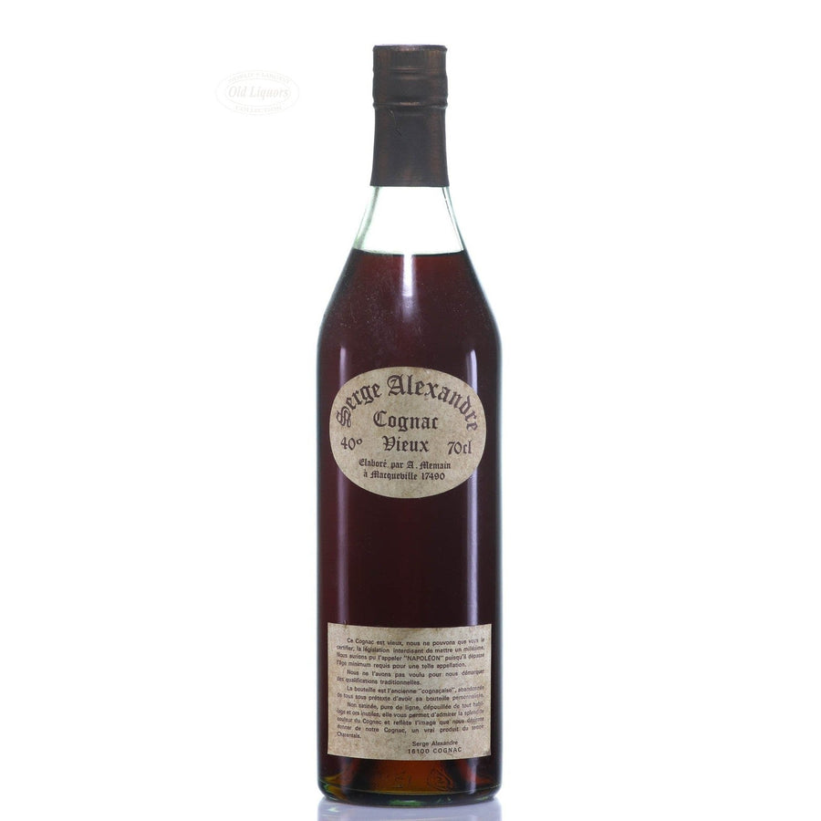 Cognac 1940 Serge Alexandre SKU 8970