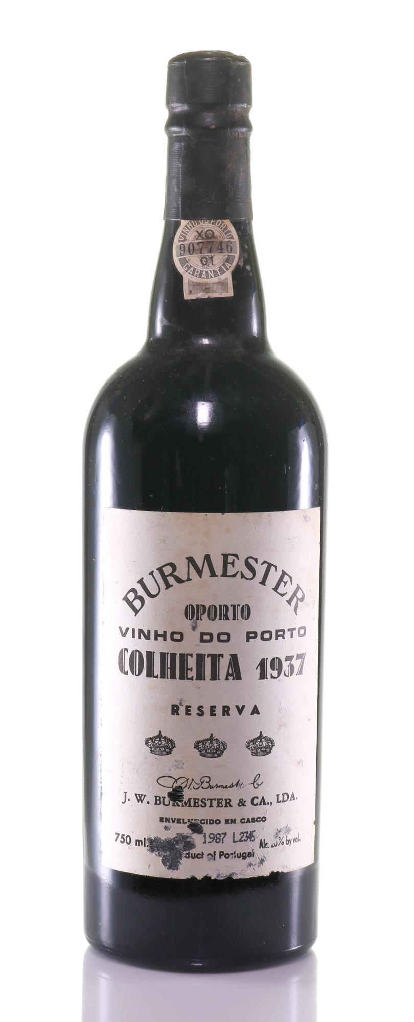 1937 Burmester & Co Colheita Port, Bottled 1987 - Rue Pinard