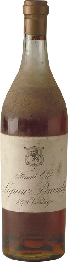 Gautier 1878 Finest Old Liqueur Brandy, Cognac, France - Rue Pinard