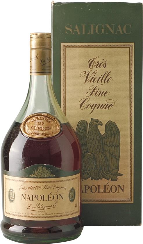 Cognac de Salignac Napoleon Magnum 1970 Très Veille Fine Réserve de L' Aiglon - Rue Pinard