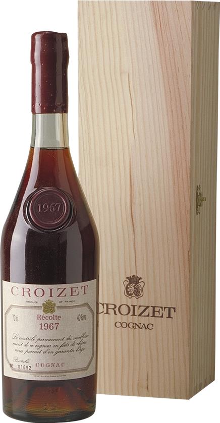 1967 Croizet B. Léon Cognac, Grande Champagne Region, Bottle No. 01692 - Rue Pinard