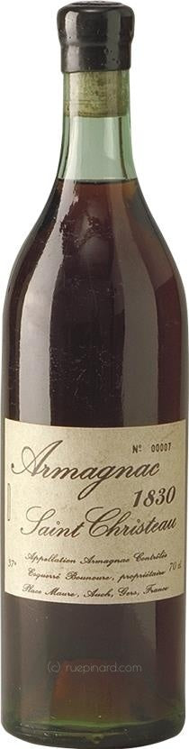 Armagnac 1830 Saint Christeau Non-Vintage Bottle No. 00007 - Rue Pinard