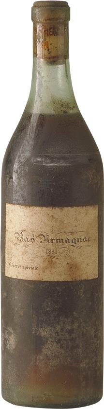 1881 Bas Armagnac Reserve Speciale, Le Chapon Fin, Bordeaux - Rue Pinard