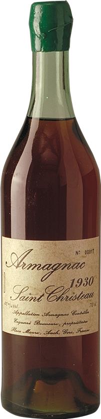 1930 Saint Christeau Haut-Armagnac Bottled in No. 17 Edition - Rue Pinard