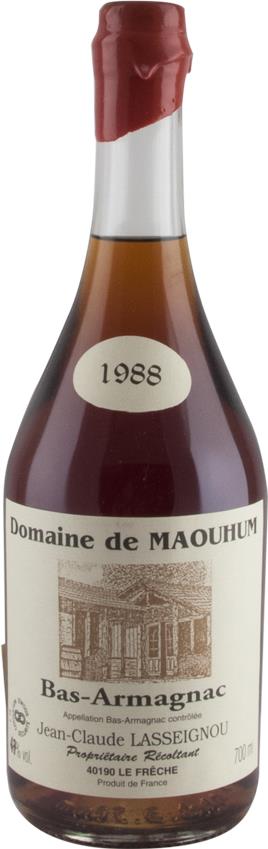 Domaine de Maouhum 1988 Armagnac Jean-Claude Lasseignou - Rue Pinard