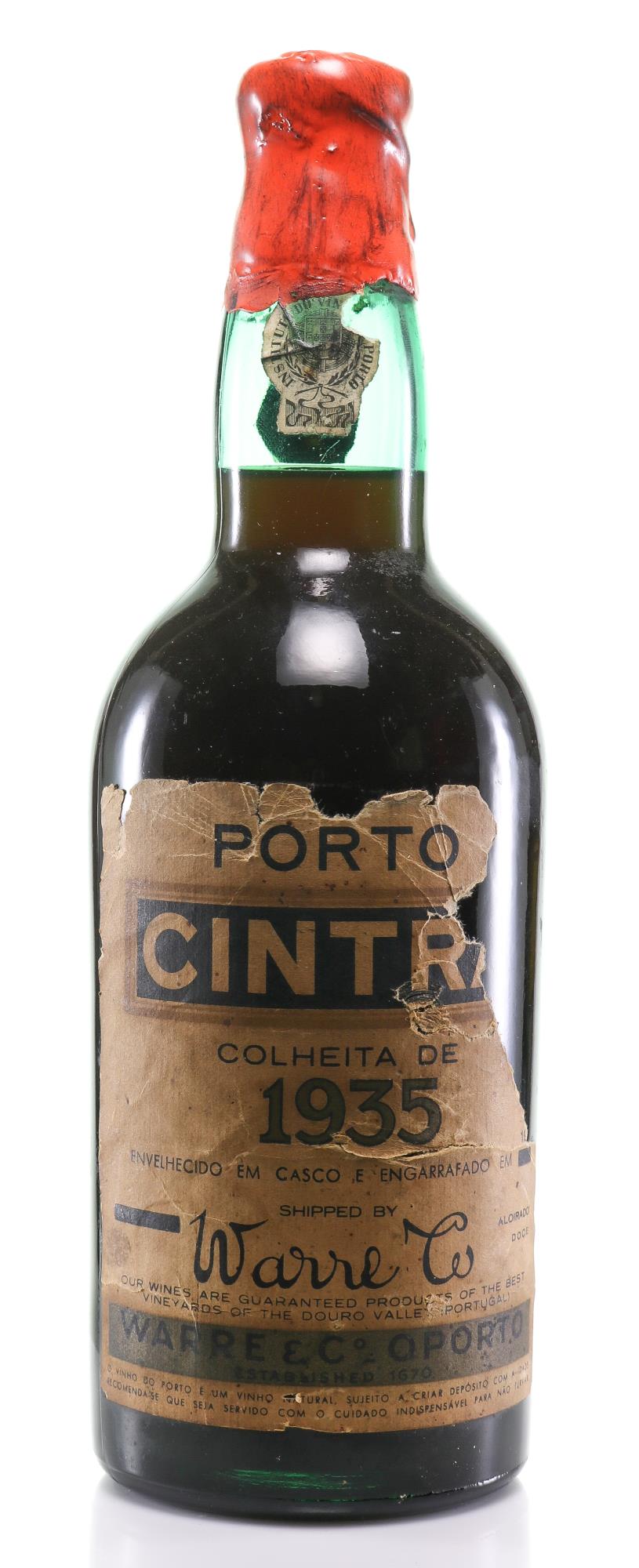 Warre's Vintage Reserve Port 1935 Cintra, Douro Valley, Portugal - Rue Pinard