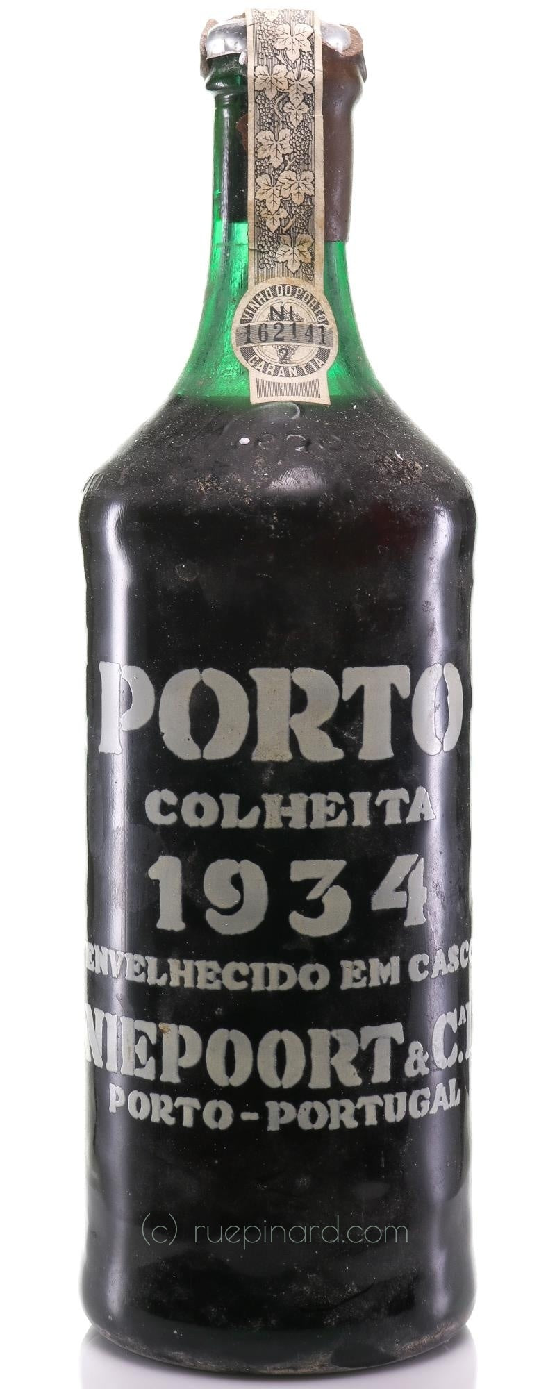 1934 Niepoort Colheita Port, Bottled '77, Hoogendijk, Vlaardingen - Rue Pinard