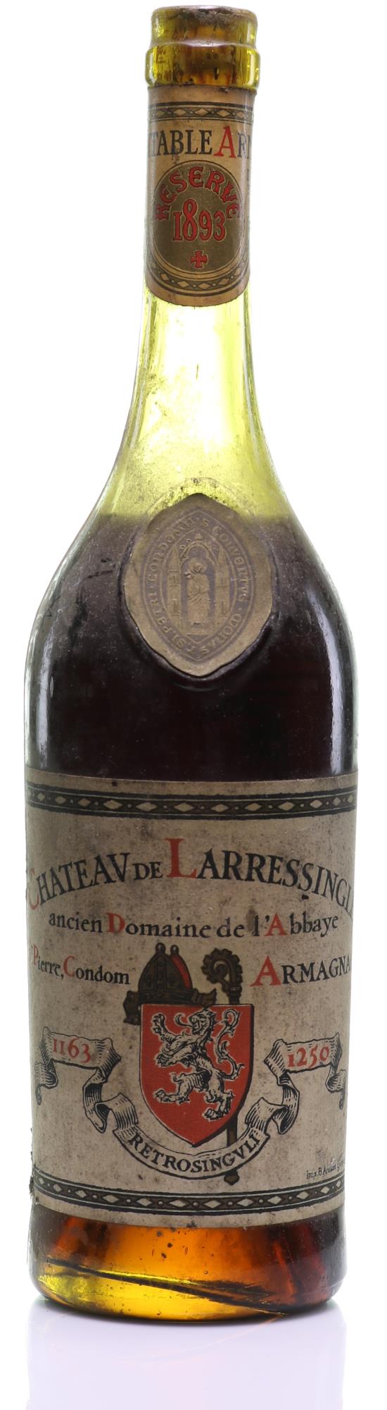 Larressingle Armagnac 1893 Réservé NV – Rated 95 by Wine Enthusiast - Rue Pinard