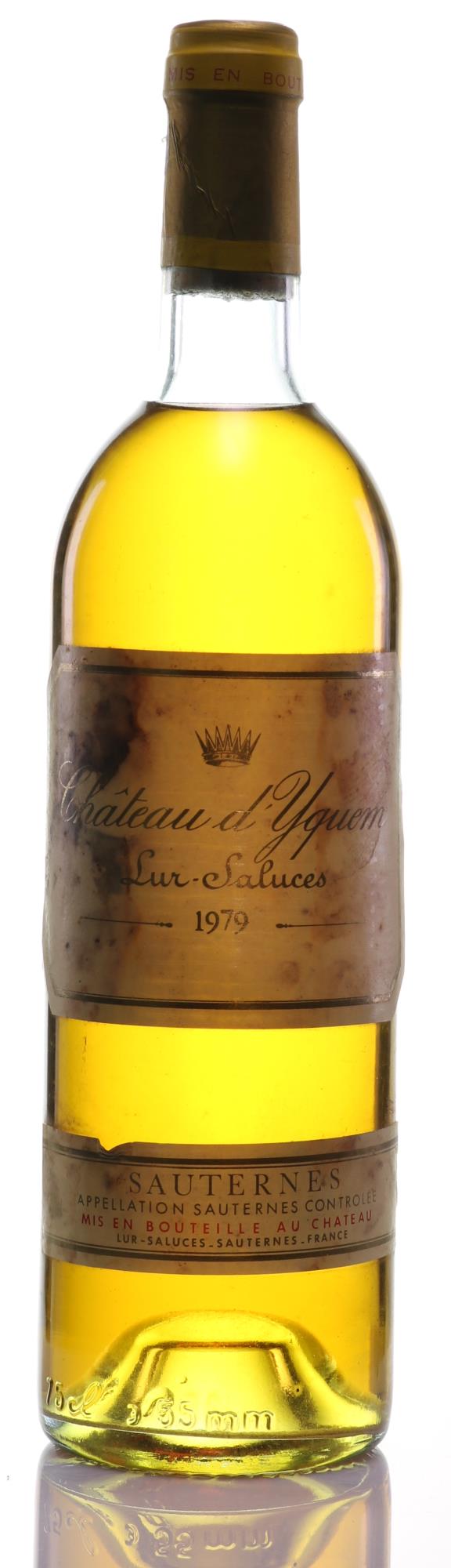 1979 Chateau d'Yquem Lur-Saluces Sauternes Supérieur Dessert Wine - Rue Pinard