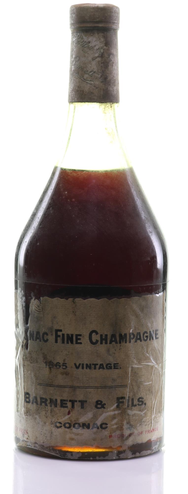 Barnett & Fils Cognac Fine Champagne 1865 Vintage - Rue Pinard