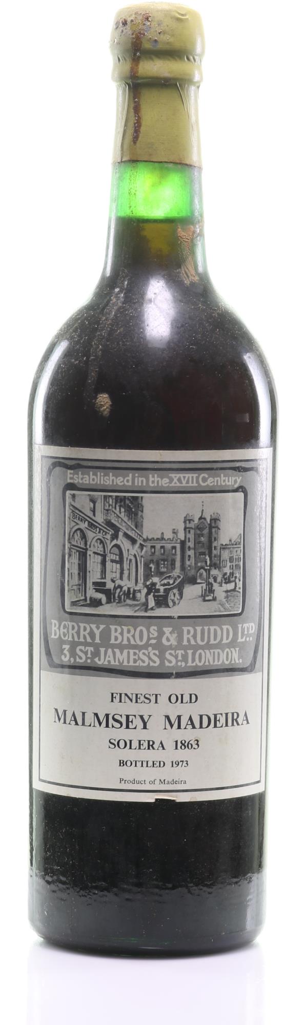 Berry Brothers & Rudd 1863 Malmsey Madeira - Rue Pinard