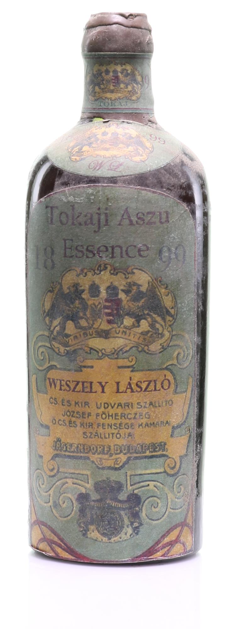 1899 Tokaji Aszú Essencia Weszely László - Rue Pinard