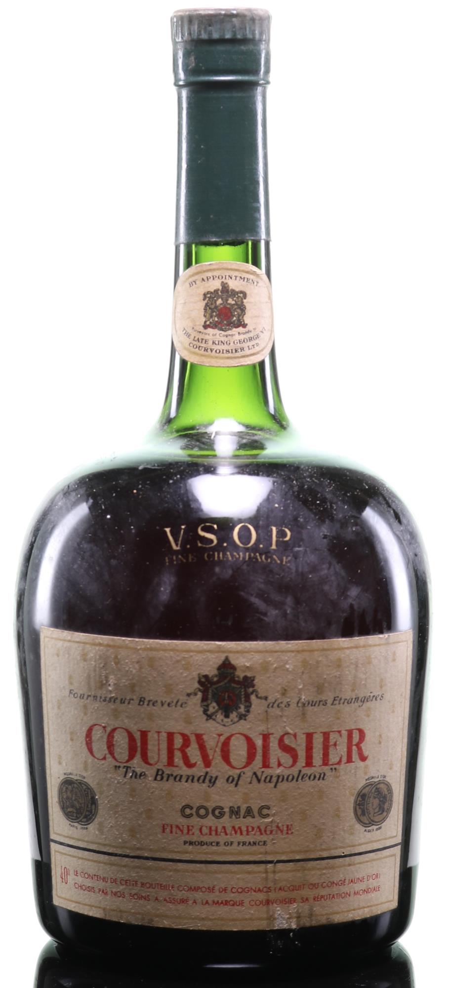 Courvoisier V.S.O.P. Fine Champagne Cognac Magnum - Vintage - Rue Pinard