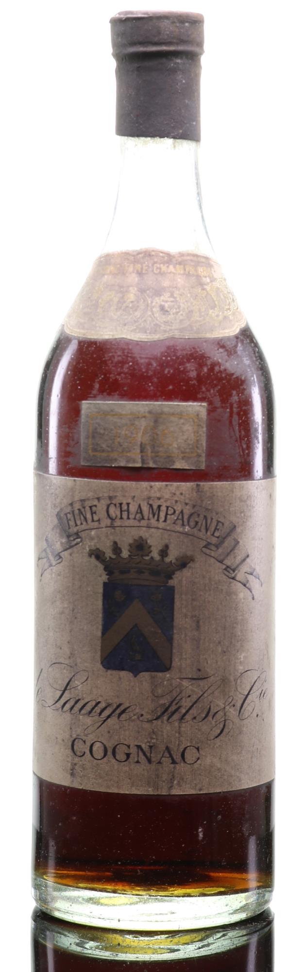 1906 De Laage Fils & Cie Fine Champagne Cognac - Rue Pinard