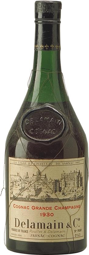 Delamain 1930 Vintage Grande Champagne Cognac - Rue Pinard
