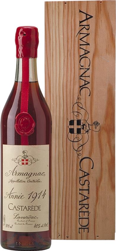 Armagnac 1914 Castarède, Ténaréze, Bottle #2273, Bottled 1977 - Rue Pinard