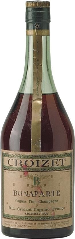 1914 Croizet B. Léon Bonaparte Fine Champagne Cognac - Rue Pinard
