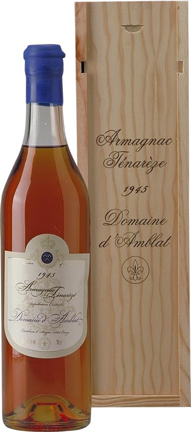 1945 Domaine d'Amblat Armagnac, Ténaréze (bottled 1999) - Rue Pinard