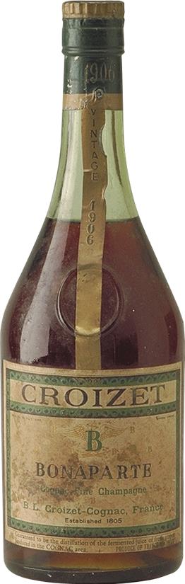 Croizet Bonaparte Fine Champagne Cognac 1906 - Rue Pinard