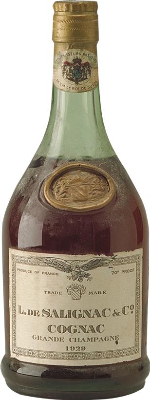 1929 de Salignac & Co L. Grande Champagne Cognac - Rue Pinard