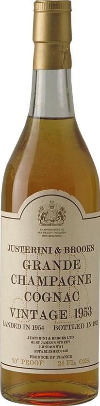 Justerini & Brooks 1953 Grande Champagne Cognac - Rue Pinard