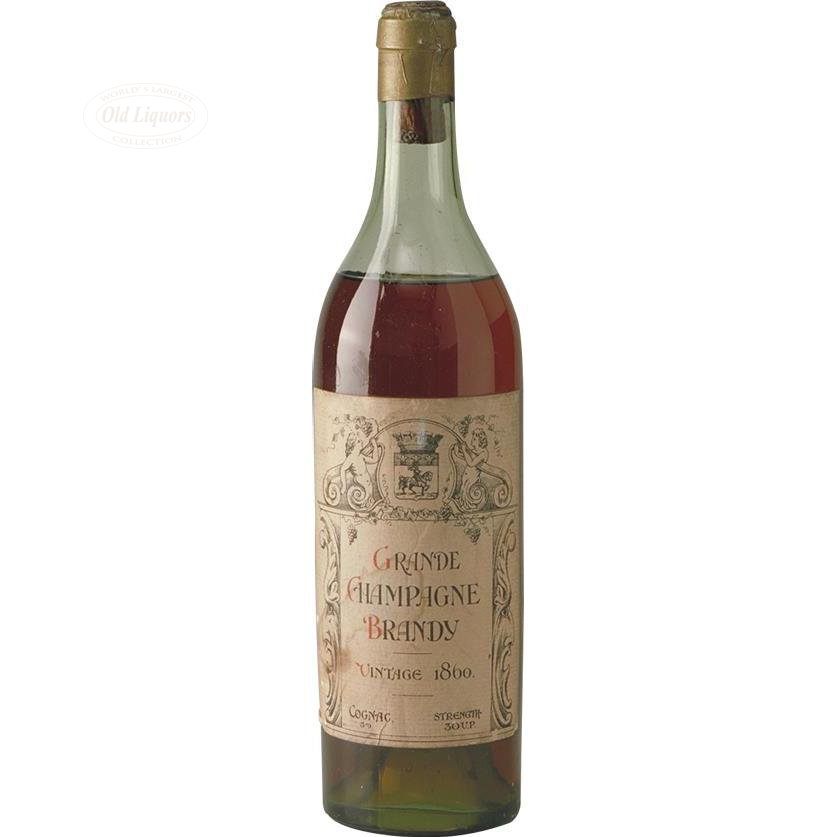 Cognac 1860 Grande Champagne Brandy SKU 4779